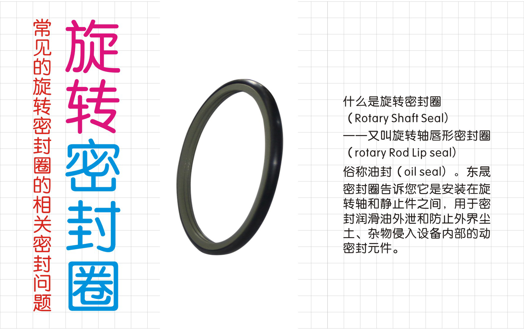 常見的旋轉(zhuǎn)密封圈的相關(guān)密封問題？之一