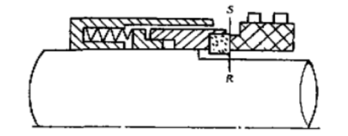 高壓熱泵用機械密封圈結(jié)構(gòu)圖